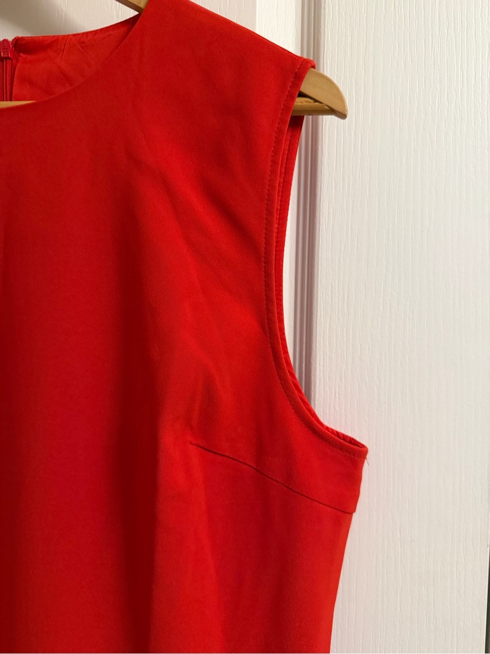 NWT Commence Red Ruffle High-Low Cocktail Dress Size XL - Picture 5 of 11